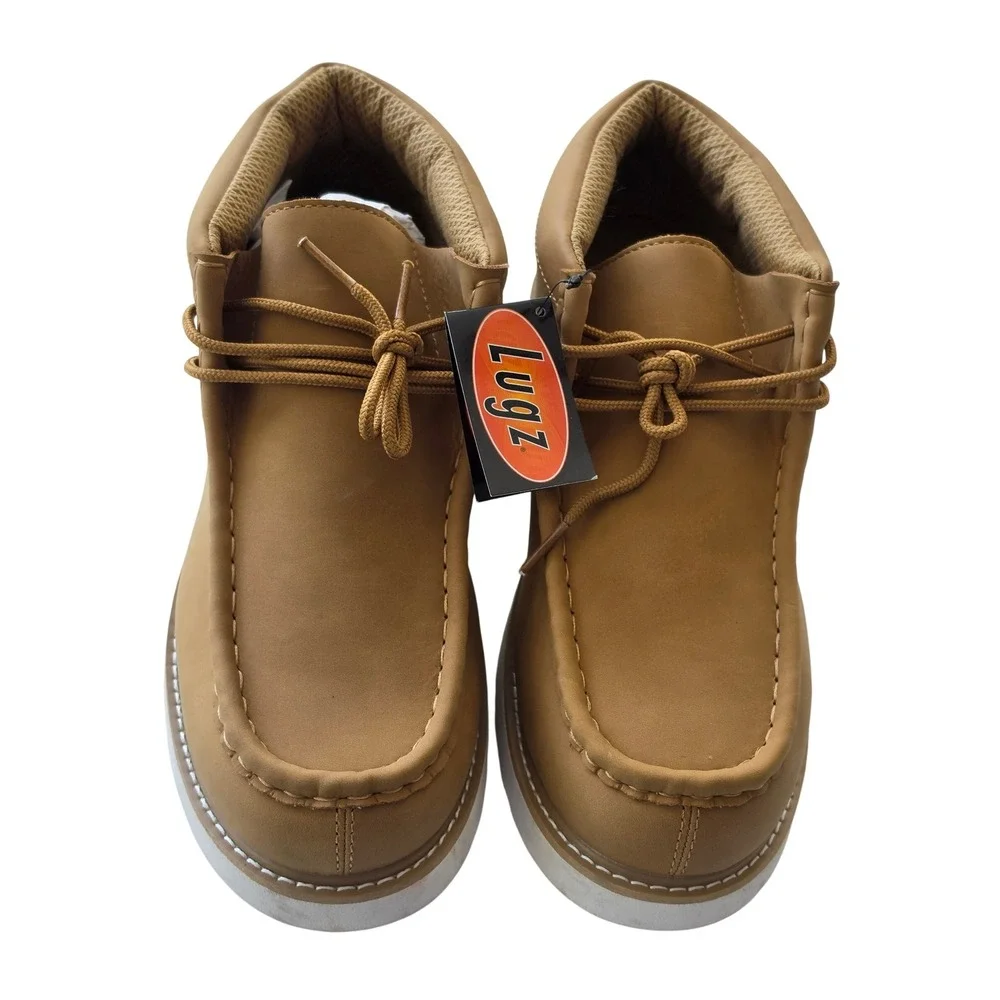 Lugz Foraged Men 10 USA Wheat Chukka Boots Slip Resistant Moc‎ Toe MFORAGED-7523